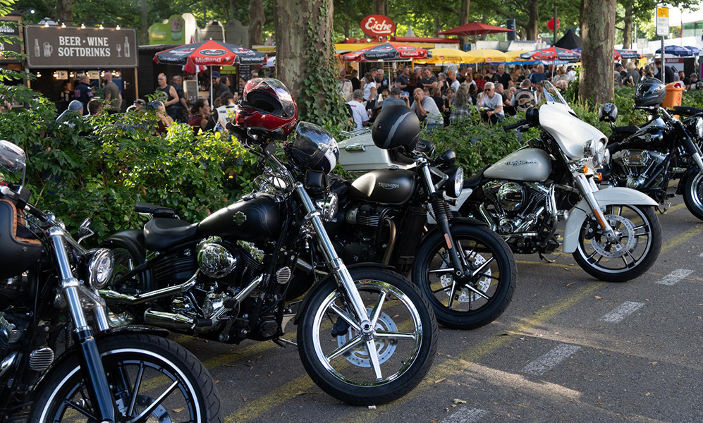 Plus de 1500 motos à travers Bâle